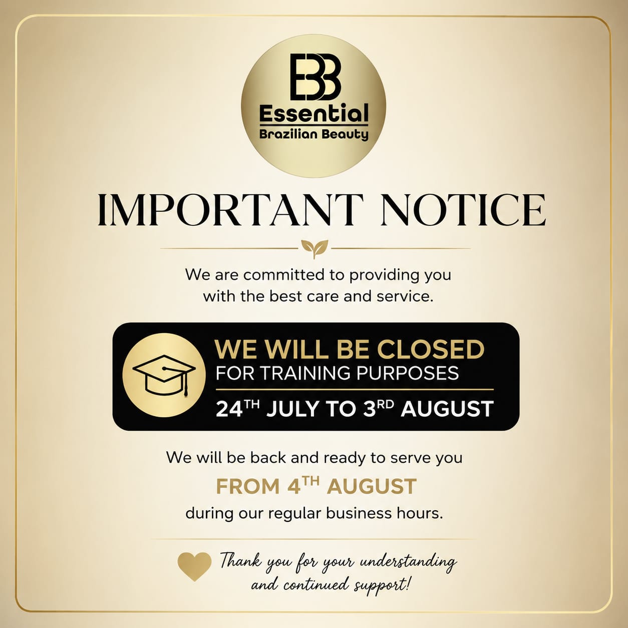 Important Notice